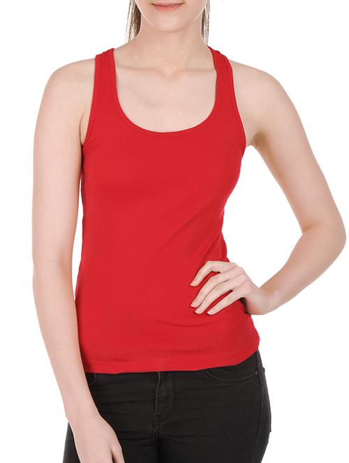 women's tank top round neck top - 10233589 - Very Small Image - 1