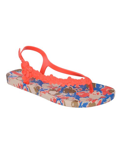 multi colored rubber flip flops - 10234568 - Very Small Image - 1