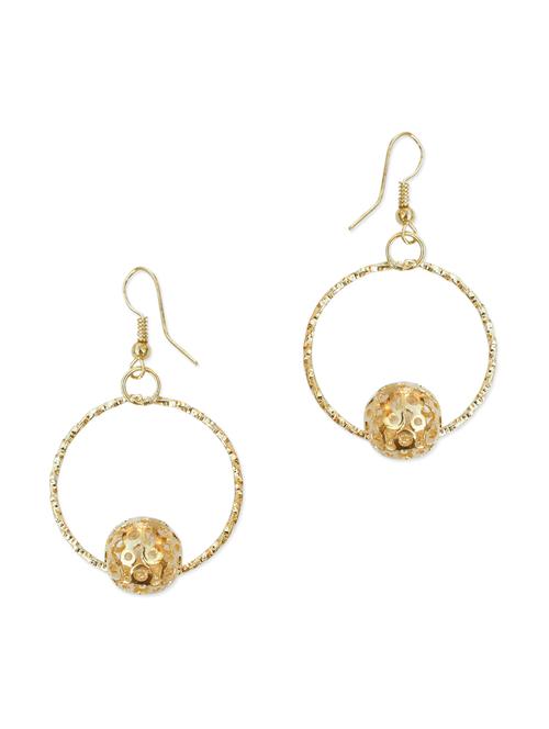 gold metal alloy earring - 10235188 - Very Small Image - 1