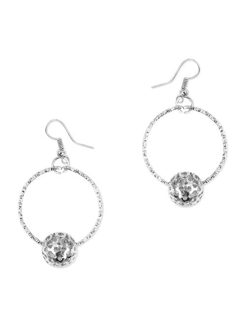silver metal alloy earring - 10235189 - Very Small Image - 1