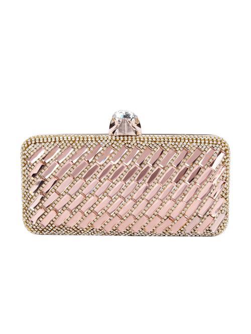 copper suede clutch - 10235851 - Very Small Image - 1