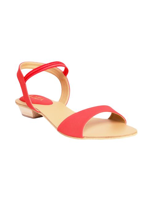 red back strap sandal - 10242305 - Very Small Image - 1