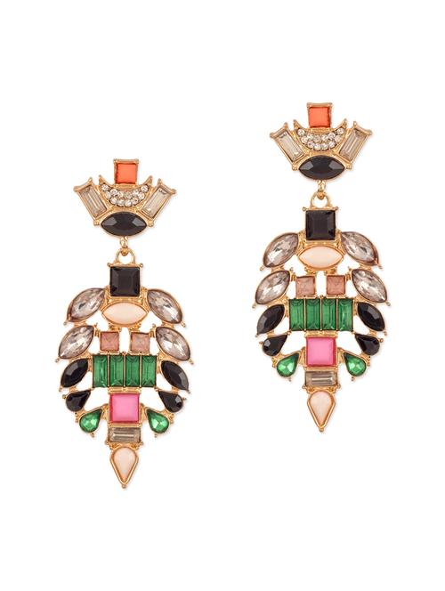 multicolor metal earring - 10251333 - Very Small Image - 1