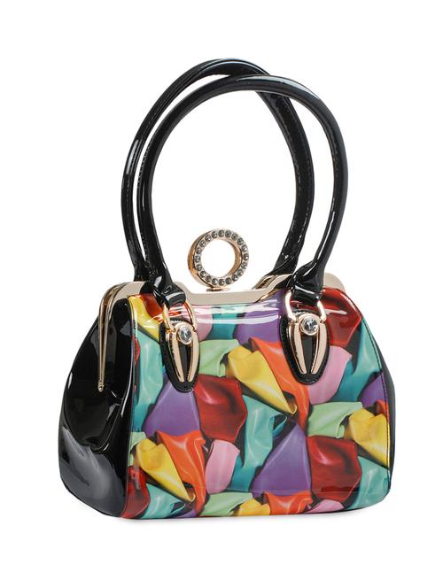 multi color p.u hand bag with sling - 1025338 - Very Small Image - 1