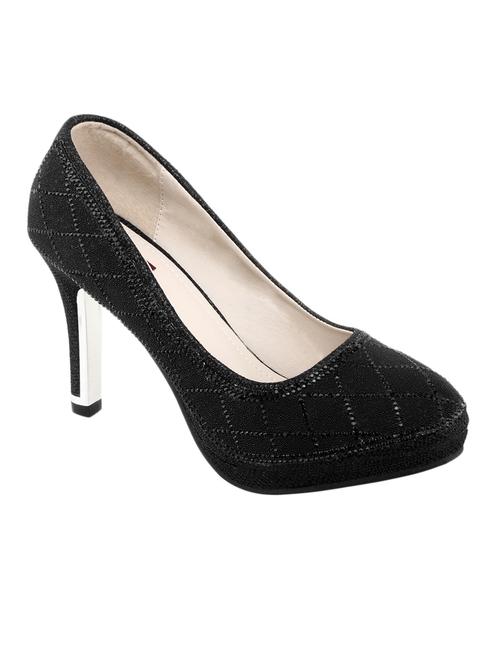 black leatherette pumps - 10257656 - Very Small Image - 1