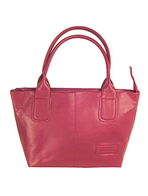 red leatherette handbag - 10259770 - Very Small Image - 1