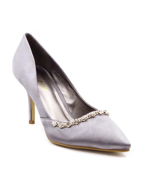 grey slip on pump - 10260096 - Very Small Image - 1