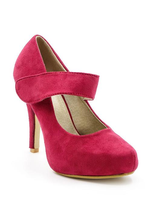 pink suede sandal - 10260116 - Very Small Image - 1