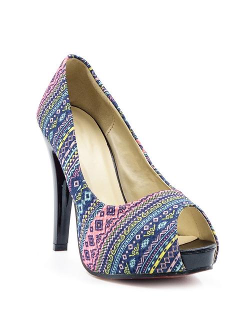 blue fabric sandal - 10260118 - Very Small Image - 1
