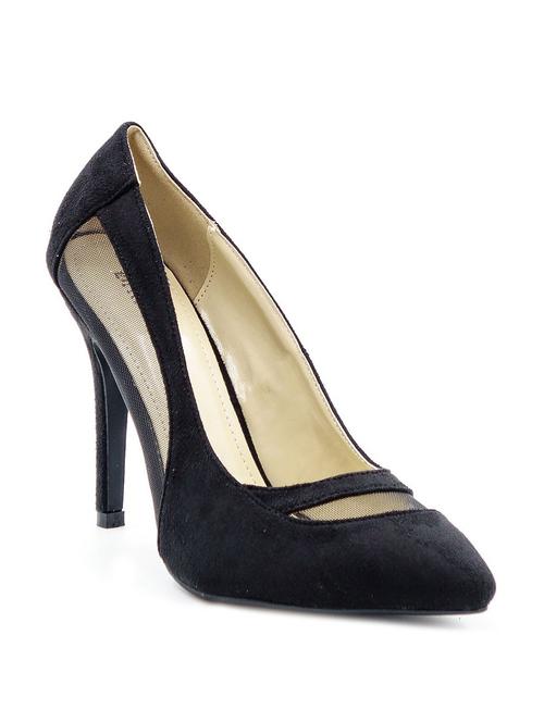 black suede slip on pump - 10260139 - Very Small Image - 1