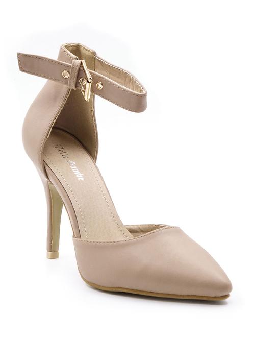 beige leatherette sandal - 10260157 - Very Small Image - 1