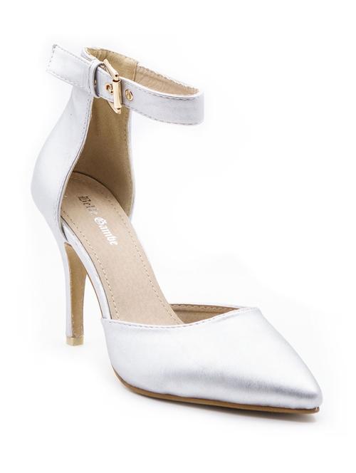 silver ankle strap sandal - 10260159 - Very Small Image - 1