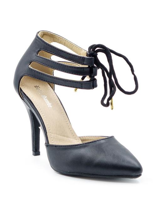 black ankle strap sandal - 10260161 - Very Small Image - 1