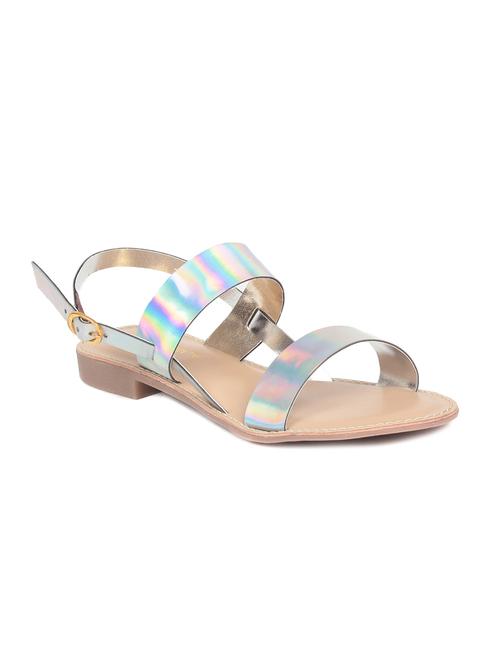 multi colored faux leather sandal - 10264915 - Very Small Image - 1