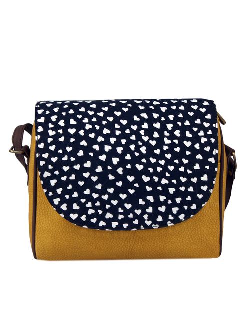 multi colored leatherette (pu) sling bag - 10268889 - Very Small Image - 1