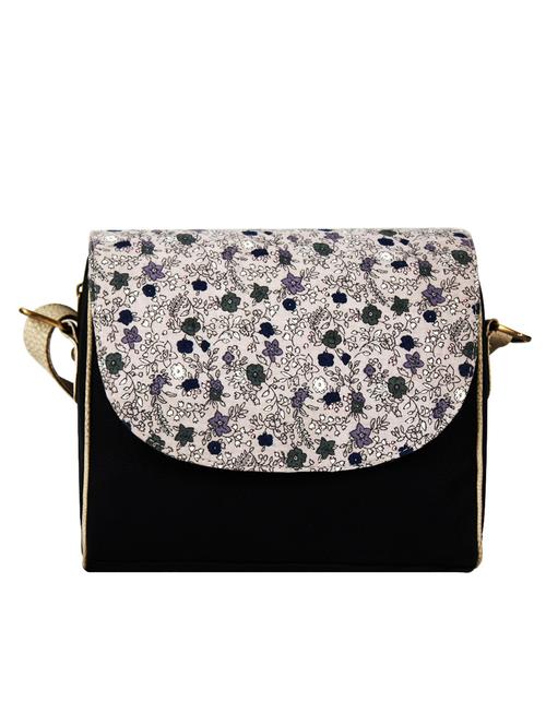multi leatherette printed sling bag - 10268890 - Very Small Image - 1