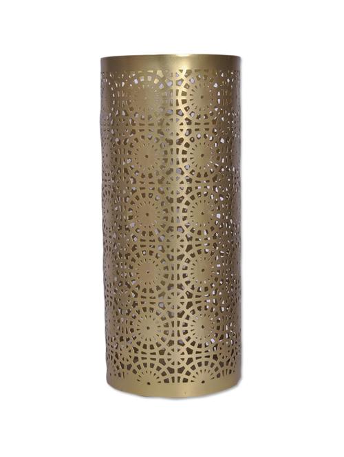 Sutra Décor Metal Hurricane Gold Candle Holder - 10270444 - Very Small Image - 1
