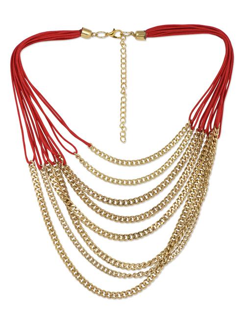 multi strand long chain necklace - 1027578 - Very Small Image - 1