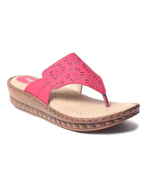 red leatherette sandals - 10277387 - Very Small Image - 1