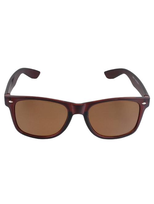 allen cate dark brown wayfarer sunglasses - 10282753 - Very Small Image - 1