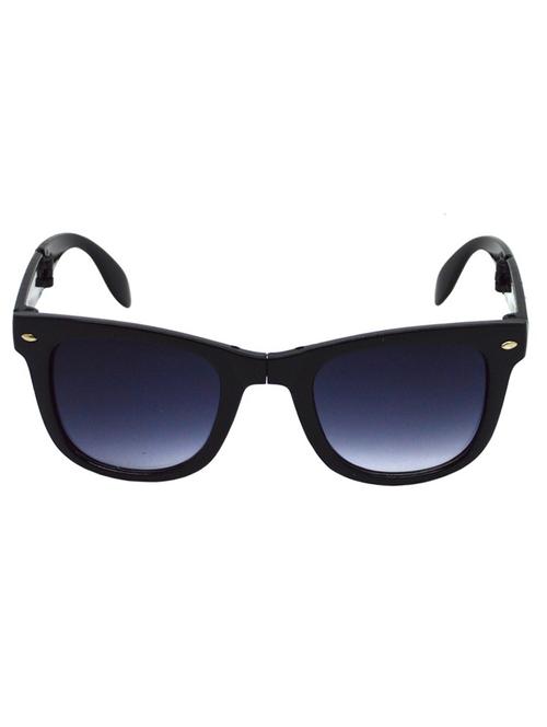 allen cate folding black wayfarer sunglasses - 10282763 - Very Small Image - 1