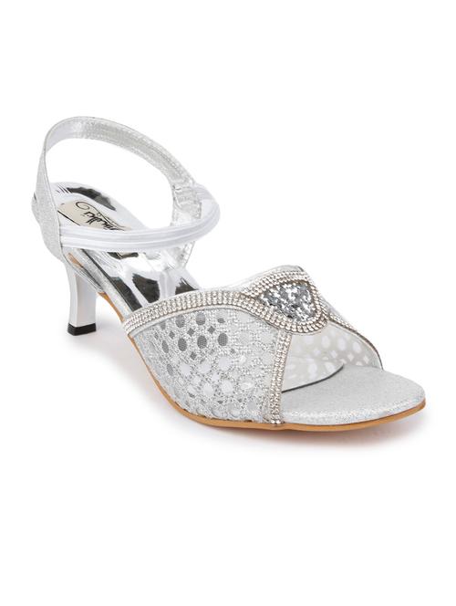 silver mesh sandals - 10284856 - Very Small Image - 1