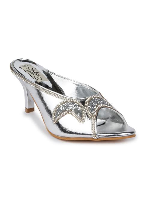 silver mesh sandals - 10284862 - Very Small Image - 1