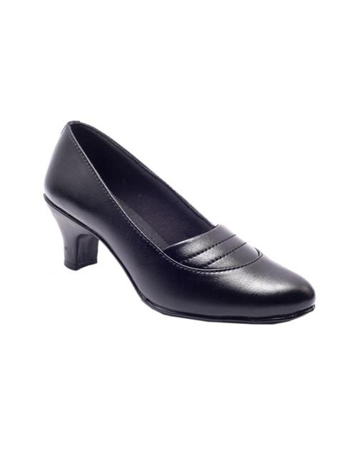 black leatherrette shoe - 10287162 - Very Small Image - 1