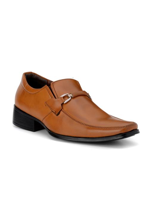 teak leatherette slip ons - 10288178 - Very Small Image - 1