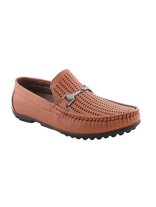 tan synthetic loafers - 10288257 - Very Small Image - 1