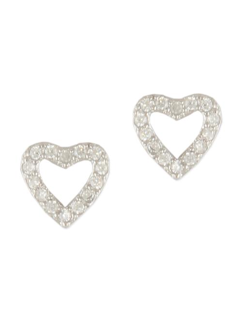 hollow heart embellished studs - 1029483 - Very Small Image - 1