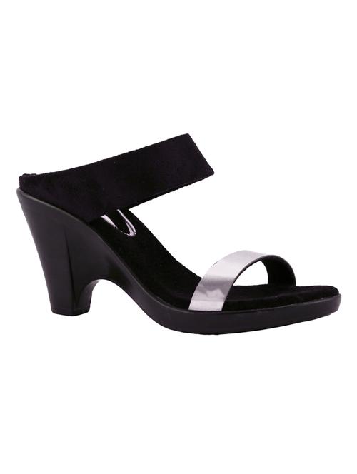 silver leatherette sandal - 10295578 - Very Small Image - 1