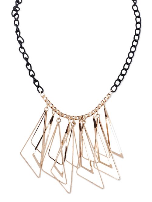 triangular fringes necklace - 1030043 - Very Small Image - 1
