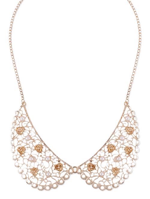 collar inspired filigree pattern necklace - 1030045 - Very Small Image - 1