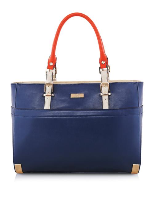 AND blue Leatherette handbag - 10301756 - Very Small Image - 1