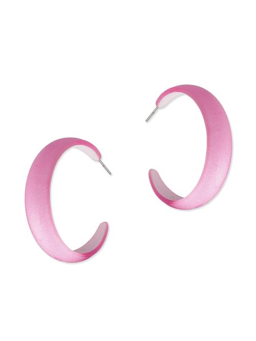 pink enamel earring - 10308229 - Very Small Image - 1