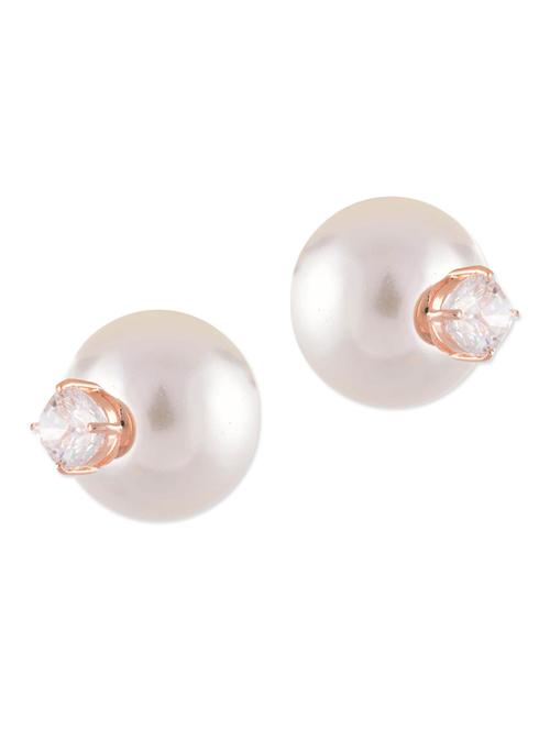 white metal alloy earring - 10308375 - Very Small Image - 1