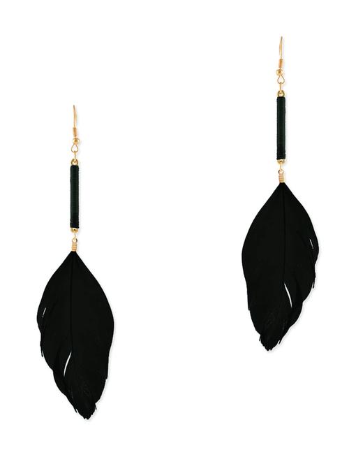 black metal alloy earring - 10308489 - Very Small Image - 1