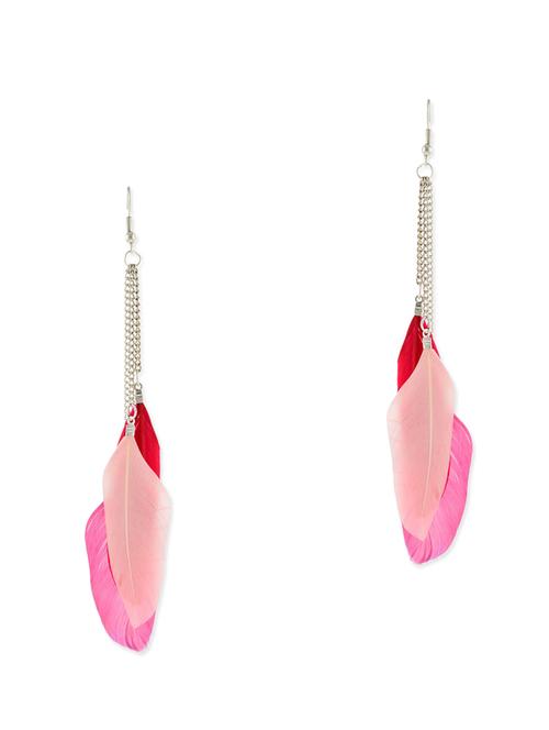 pink metal alloy earring - 10308496 - Very Small Image - 1