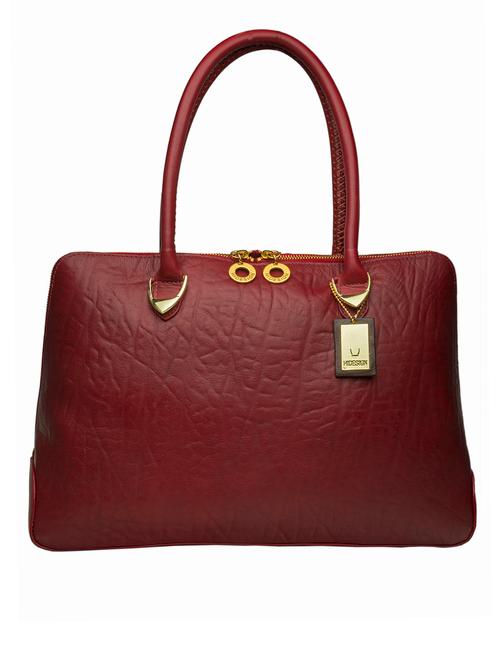 hidesign yangtze 03 red leather shoulder bag - 10308603 - Very Small Image - 1