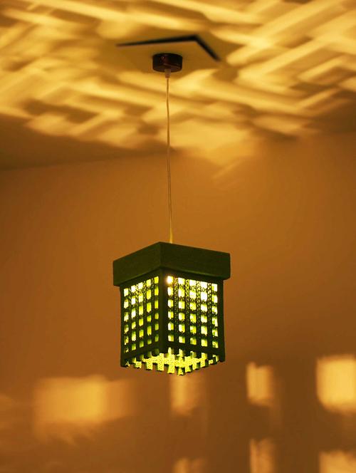 leafy lattice ceiling light - 10311436 - Very Small Image - 1