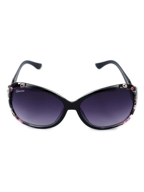 chevera chic black oversized sunglasses - 10330220 - Very Small Image - 1