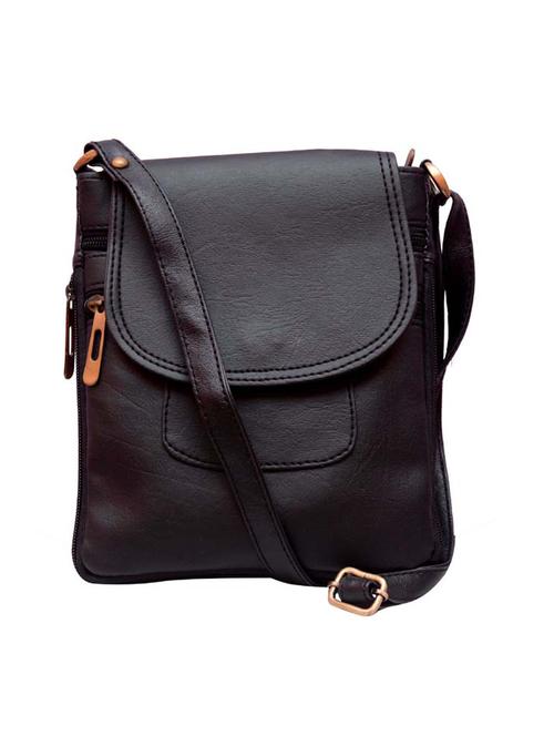 black leatherette handbag - 10343126 - Very Small Image - 1