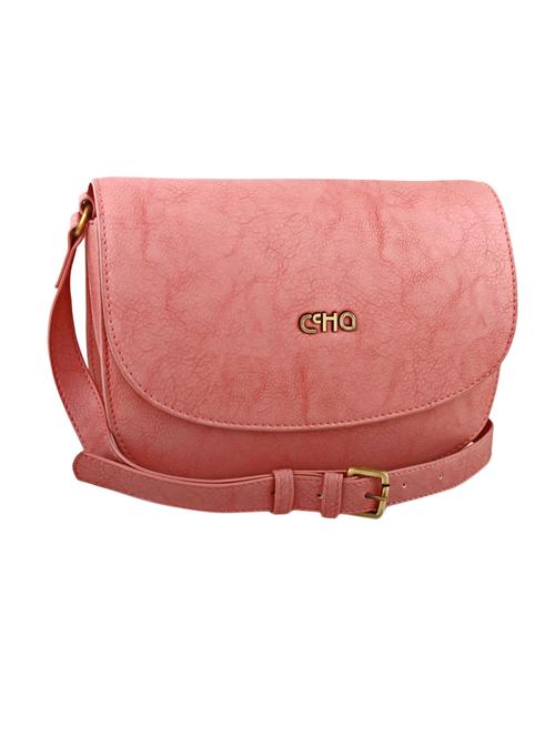 pink leatherette sling bag - 10344849 - Very Small Image - 1