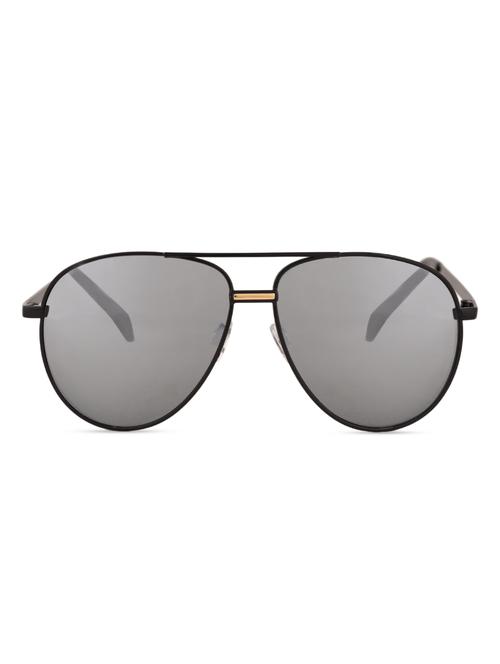 black full rim aviator sunglasses - 1034777 - Very Small Image - 1