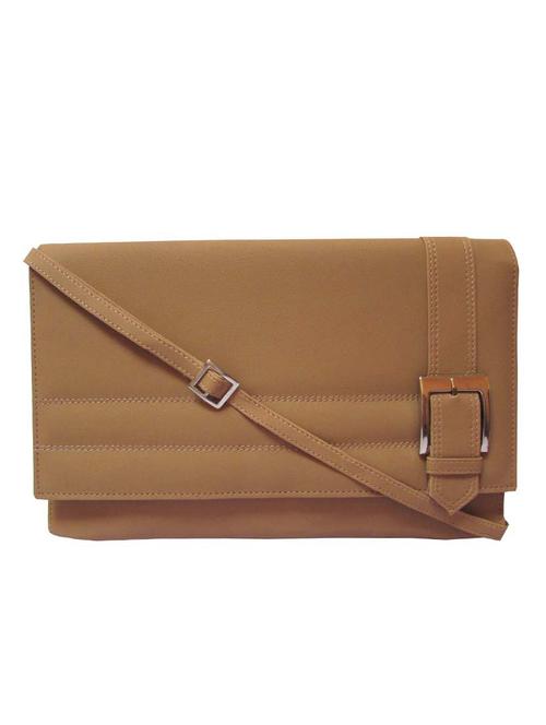 brown leatherette sling bag - 10349634 - Very Small Image - 1