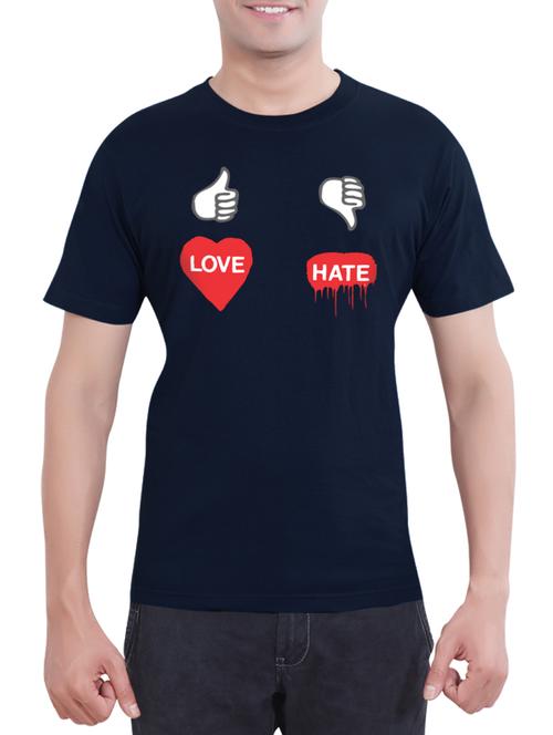 tantra blue cotton tshirt - 10360736 - Very Small Image - 1