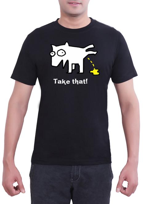 tantra black cotton tshirt - 10360793 - Very Small Image - 1