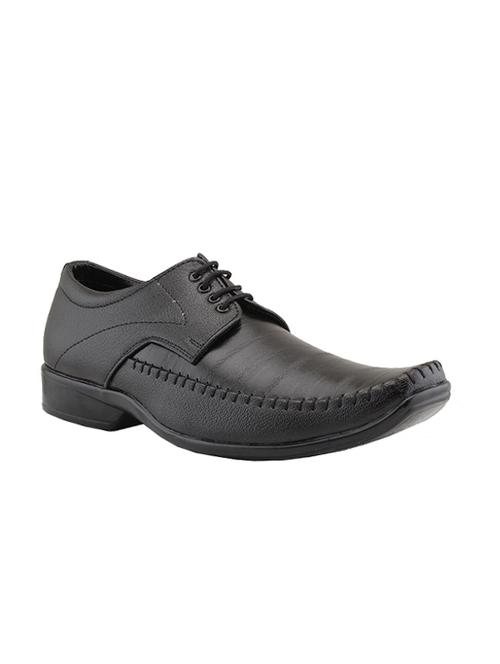 Tycoon Black Synthetic Leather formal shoes - 10363074 - Very Small Image - 1