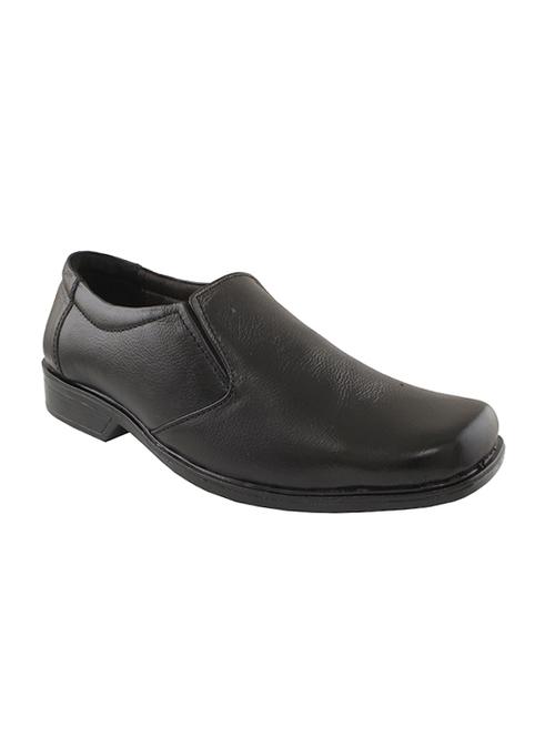 tycoon black synthetic leather formal shoes - 10363090 - Very Small Image - 1